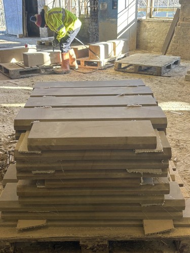 New sawn yorkstone coping - new***,