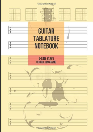Guitar tablature notebook - tablature,
