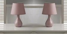 Pair ceramic table - of,