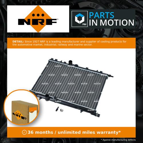 Radiator fits citroen berlingo - radiator,