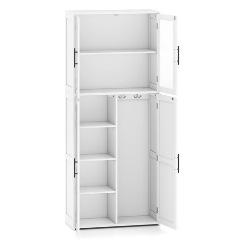 Closet storage cabinet - cabinet, wooden