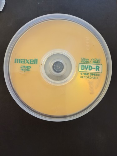 Maxell dvd 7gb 16x speed - maxell, dvd-r