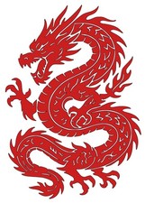 Chinese Mystical Dragon Decal