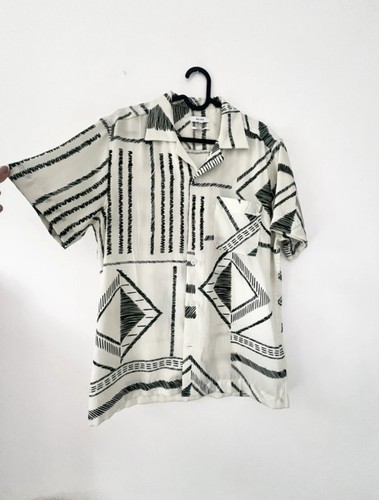Reiss mens shirt green and - shirt,