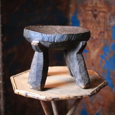 Antique African Tripod Stool