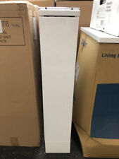 SLIMLINE FLOOR STANDING 1 DOOR BATHROOM CABINET IN WHITE 150 X 330 X 766MM