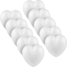 10 Pcs Polystyrene Shapes for Crafts Love Decorative Decorations