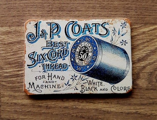 Thread vintage advert - vintage,