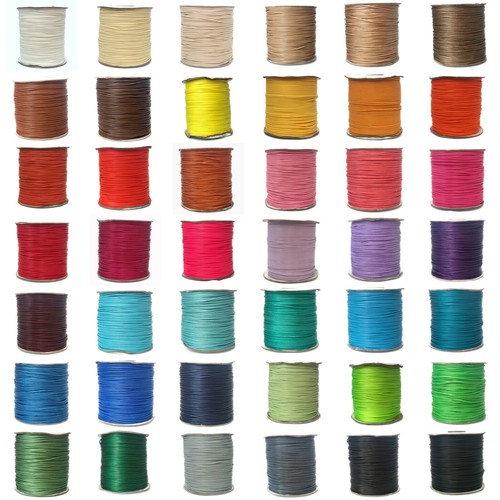 5mm waxed polyester cord - polyester,