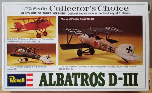 Revell albatros iii german - revell,