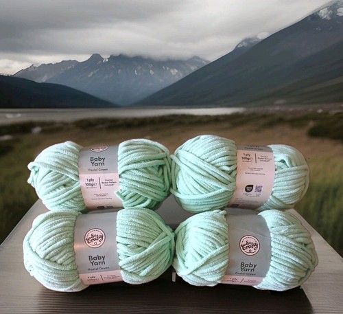 Crafty baby yarn pastel - 4x,