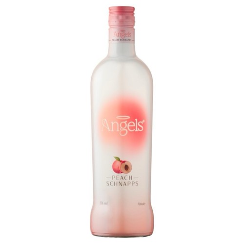 Angels peach schnapps 700ml - angels,