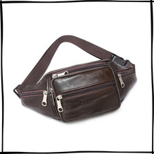 Large real leather bum waist - real,