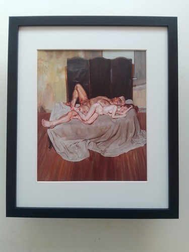 Lucian freud erotic print - freud,