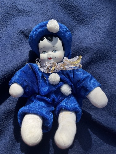 Vintage clown doll - doll, with