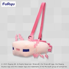 Minecraft Axolotl Plush