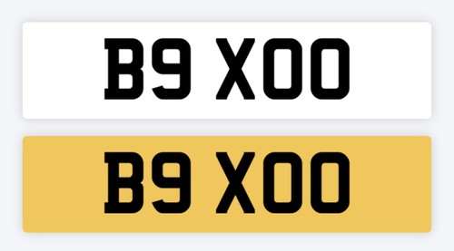 Premium private number plate - premium,