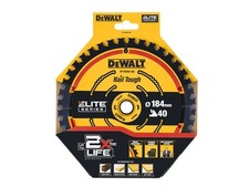 Dewalt DT10303QZ Extreme Framing Circular Saw Blade 184mm x 16mm x 40T