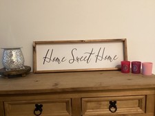 'Home Sweet Home' 60 x 20