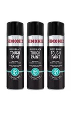 3 x Simoniz Gloss Black Tough