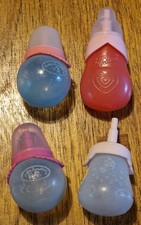 4 Baby Annabell Bottles, Fillable Type, Retro Design