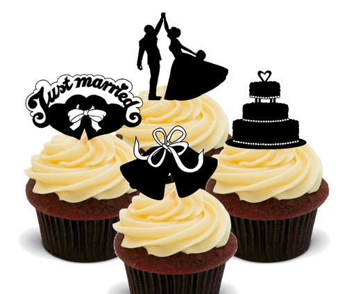 Just married wedding edible - just, married,