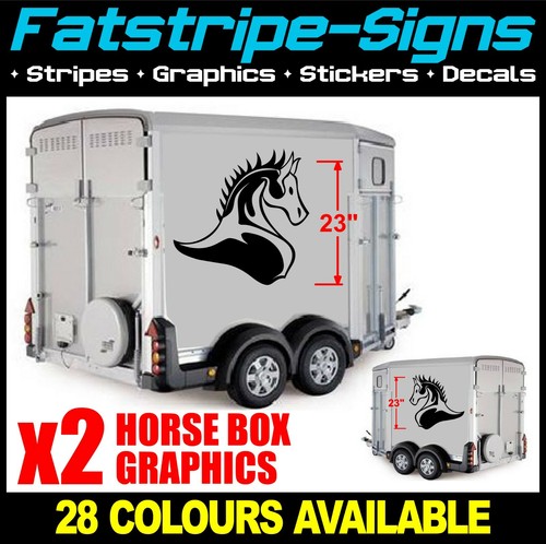 Horse box stickers graphics - horse,