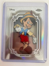 TOPPS DISNEY CHROME 2024 PINOCCHIO  REFRACTORS .