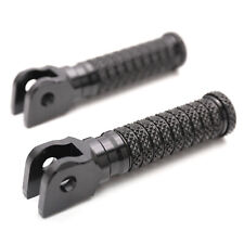 For Ducati 899 Panigale S/R 13-17 16 Anti-slip Front Foot Pegs POLE Black