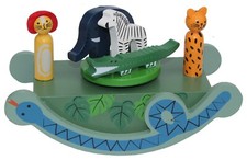 GISELA GRAHAM Wood MUSIC BOX