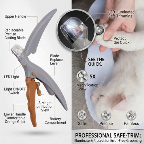 Professional pet nail clipper - pet,