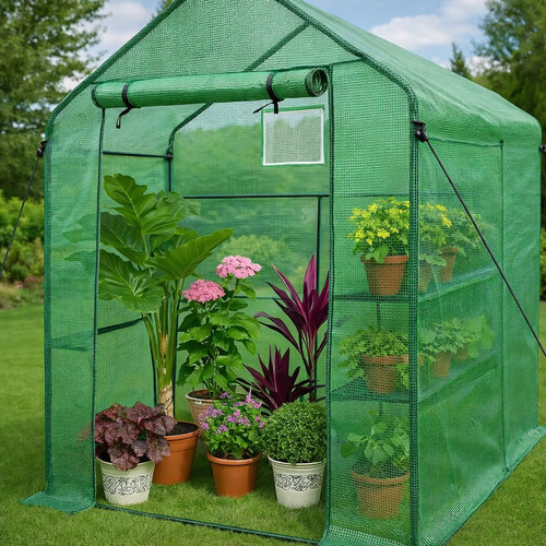 Walk garden greenhouse - garden,