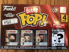 FUNKO WWE  BITTY POP! 4 Pack: Undertaker, British Bulldog, Batista & Mystery NIB