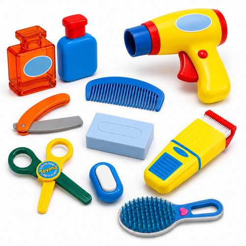 Kids hairdressing set pcs - 10,