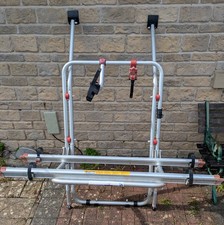Fiamma Carry-Bike rack for bicycles, fits VW T4 van tailgate. Damaged.
