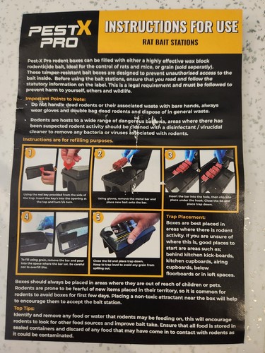 Pest pro rat bait station - rat,