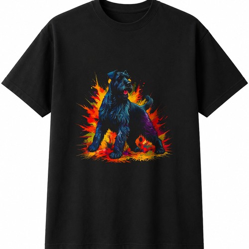 Giant schnauzer dog lover - schnauzer, mens