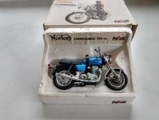 Norton Commando 750 Polistil 1:15 Diecast Vintage Model in Original Box