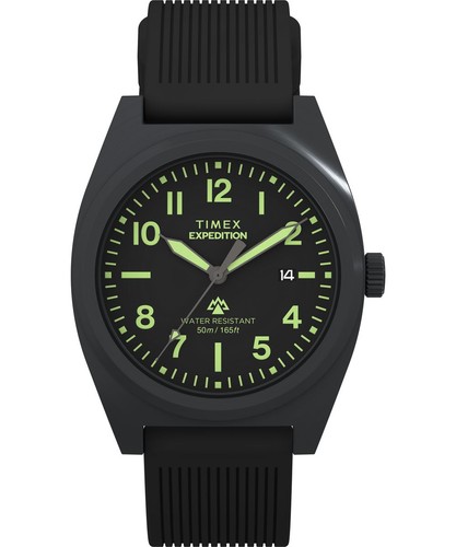 Timex black mens - black, analogue