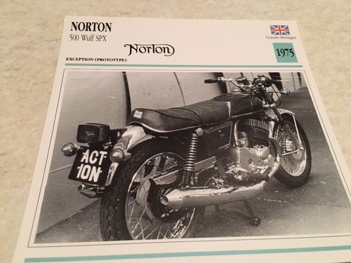 Norton 500 wulf - norton,
