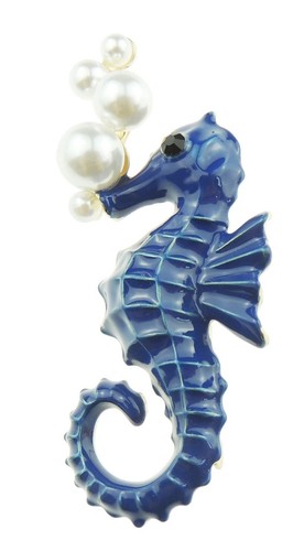 Matte metal faux pearl navy - matte,