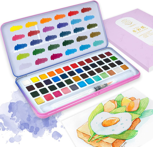Meiliang watercolour paint - watercolour,