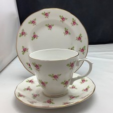 VINTAGE CHINA TEA TRIOS  -