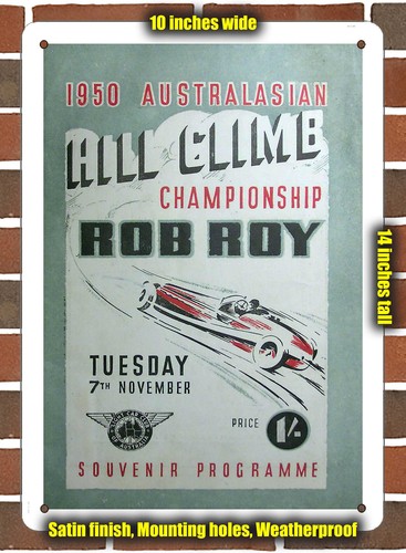 Metal sign 1950 - -, rob