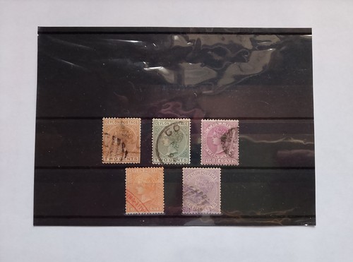 Ceylon stamps 1883 - 1883, 1886
