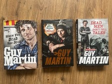 Job Lot of 3 Guy Martin Autobiographies - Hardback First Editions 