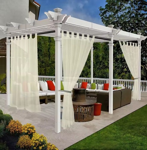 Sheer curtains indoor outdoor - sheer,