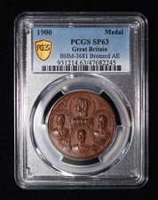 PCGS SP63 1900 Great Britain