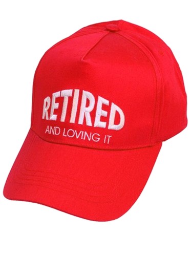 Mens novelty retired and - mens, "retired