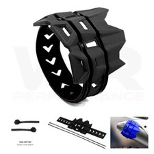 Exhaust protector guard black - exhaust,